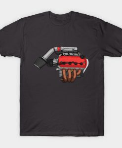 D16 Engine sticker T-Shirt