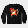 Dabbing Cat Crewneck Sweatshirt