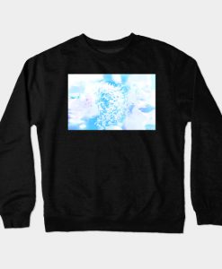 Dandelion Wishes Abstract Crewneck Sweatshirt