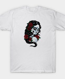 Day Of The Dead Design T-Shirt