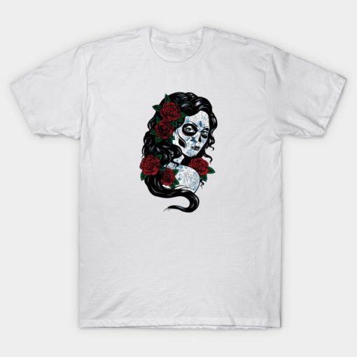 Day Of The Dead Design T-Shirt