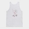 Dinosaur on Skateboard Design Tank Top