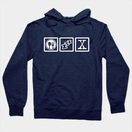 Eat Sleep X-Files Hoodie