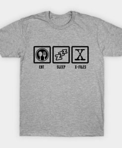 Eat Sleep X-Files T-Shirt