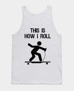 Eskate skate electro longboard hoverboard Tank Top