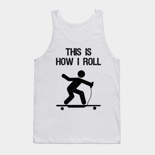 Eskate skate electro longboard hoverboard Tank Top