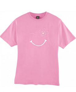 Flower Eye Smile T shirt