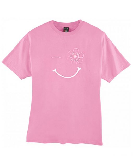 Flower Eye Smile T shirt