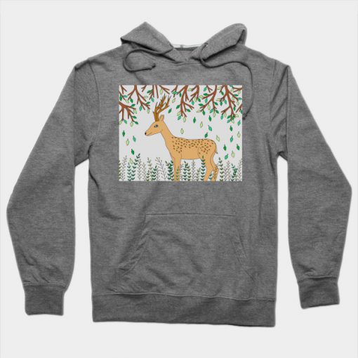 Forest Deer Hoodie