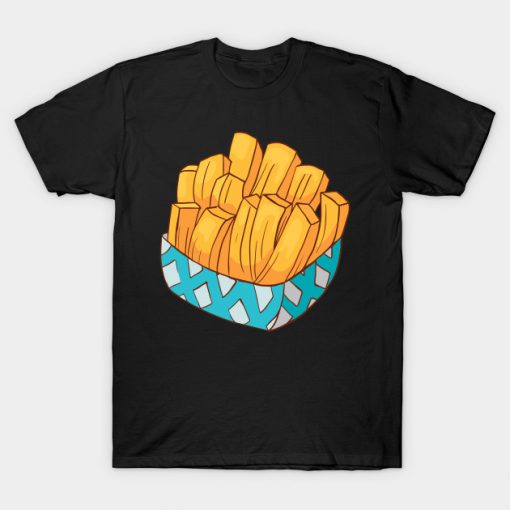 Fries Ketchup BBQ Barbecue T-Shirt