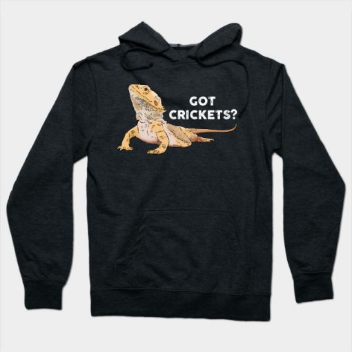 Funny Bearded Dragon Drawing Hoodie