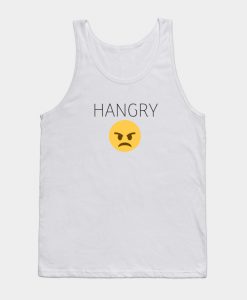 Funny Hangry Angry Face Tank Top