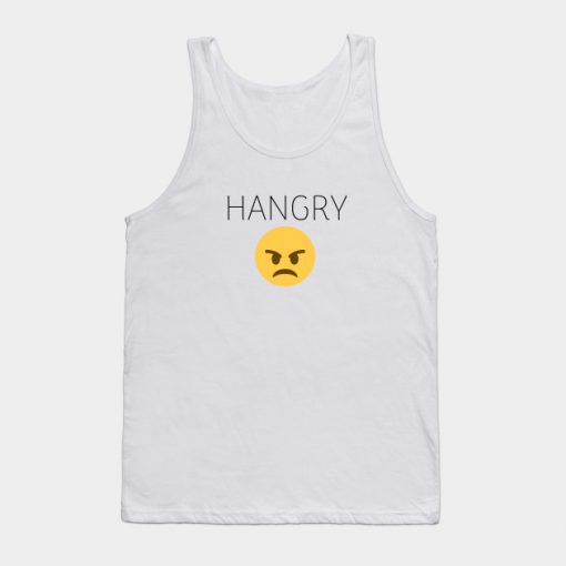 Funny Hangry Angry Face Tank Top