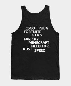 Games Merch Tank Top