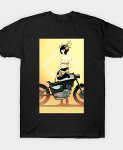 Geisha and Bike T-Shirt