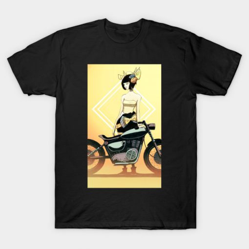 Geisha and Bike T-Shirt