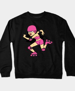 Girl Bruise Gift Crewneck Sweatshirt