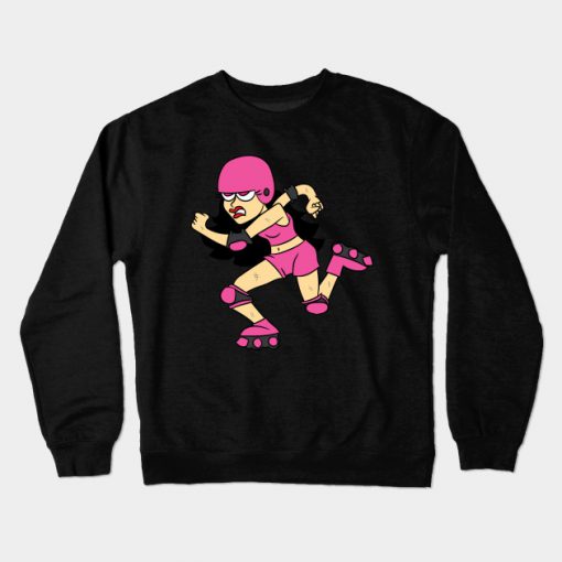 Girl Bruise Gift Crewneck Sweatshirt