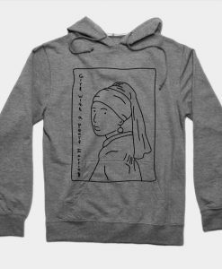 Girl with a pearl earring Hoodie