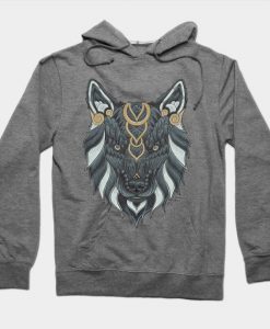 Golden Wolf Hoodie