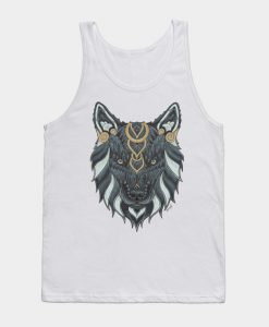 Golden Wolf Tank Top