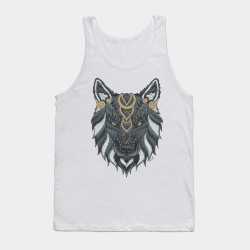 Golden Wolf Tank Top