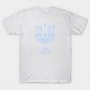 Hanukkah Candles Design T-Shirt