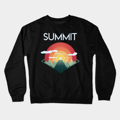 Hiking Outdoor Crewneck Sweatshirt