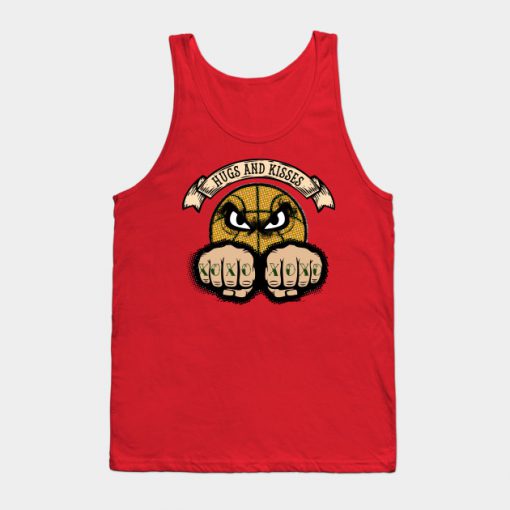 Hugs and Kisses basketball team Tank Top