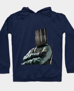 Jager Shield Glitch Rainbow Six Siege Hoodie