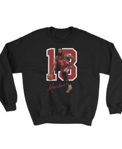 James Harden Houston Basketball 13 Sweatshirt