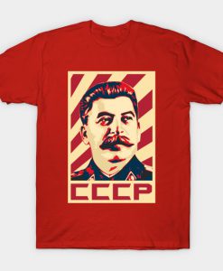 Joseph Stalin CCCP Retro Propaganda T-Shirt