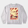 Larry David Resist Retro Propaganda Crewneck Sweatshirt