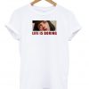 Life is Boring Mia Wallace Pulp Fiction T-shirt