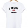 London England Flag T Shirt