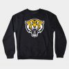 Modern Tiger Mascot Sports Logo - Yellow Crewneck Sweatshirt