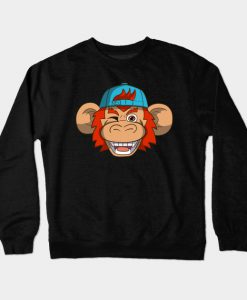 Monkey Ape Crewneck Sweatshirt
