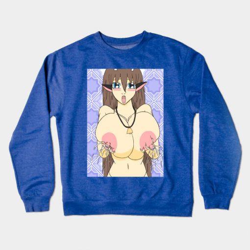 Moo Moo Cow Girl Crewneck Sweatshirt