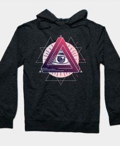 Mystic Eye Design Hoodie