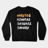 Naruto Hinata Sasuke Sakura Crewneck Sweatshirt