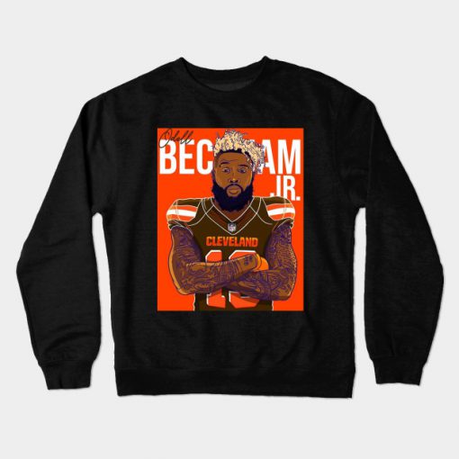 Odell Beckham Browns Crewneck Sweatshirt