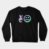 Peace with Straight Face Crewneck Sweatshirt