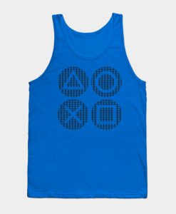 PlayStation Logo Controller Buttons Tank Top