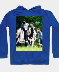 Playing Soccer Hoodie