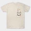 Pocket Cute Borzoi Dog T-Shirt