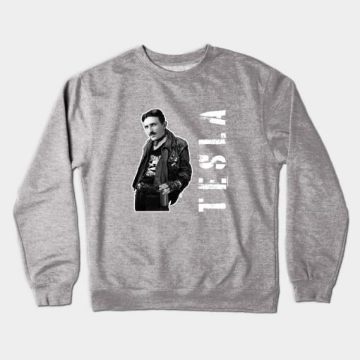 Punk Tesla Crewneck Sweatshirt