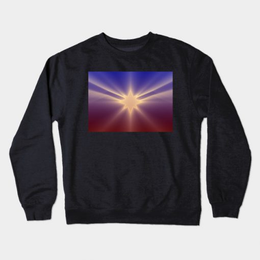 Rays of the Capitan Marvel Crewneck Sweatshirt