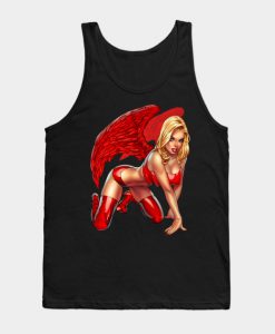 Red Angel Tank Top