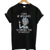 Rick and Morty I suck at Apologies T shirt