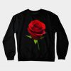 Roses - Elegant Red Rosebud Crewneck Sweatshirt